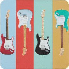 Load image into Gallery viewer, Fender Stratocaster Modern Design Coaster Set
