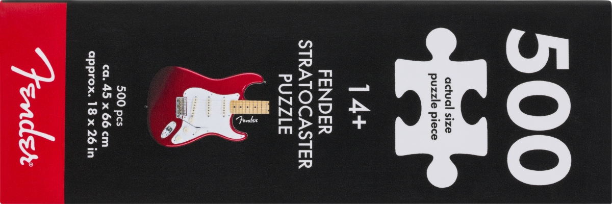 Fender 500 piece Stratocaster Puzzle