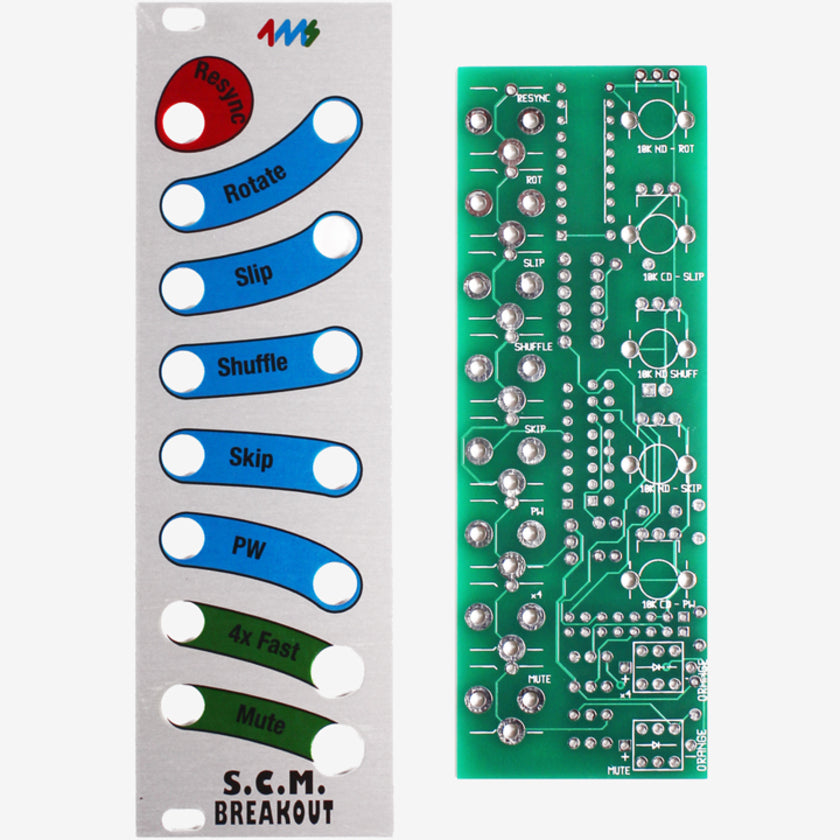 4ms DiY Kit Shuffling Clock Multiplier Breakout