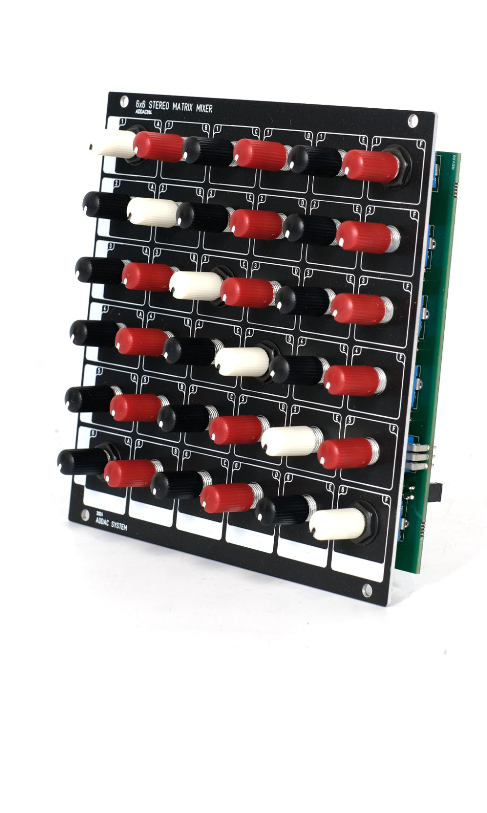 ADDAC System ADDAC814 Jacks & Controls 6x6 Stereo Matrix Mixer