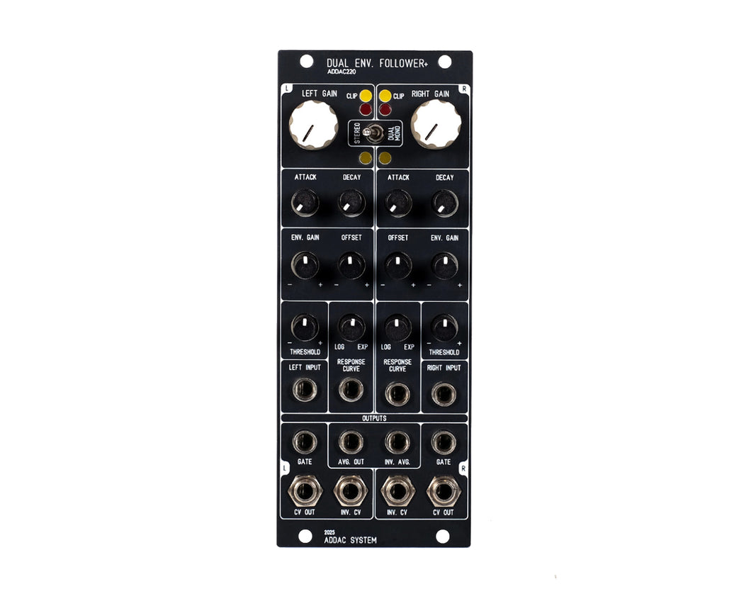 ADDAC System ADDAC220 Dual Envelope Follower+