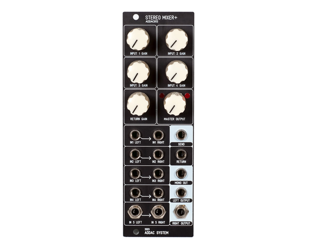 ADDAC System ADDAC813 Stereo Mixer+