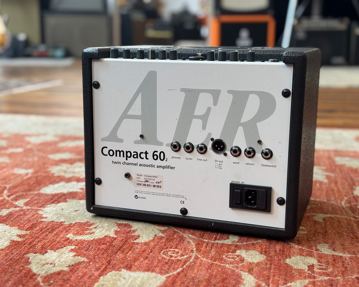 AER Compact 60/2 Twin Channel Acoustic Amplifier – Found Sound