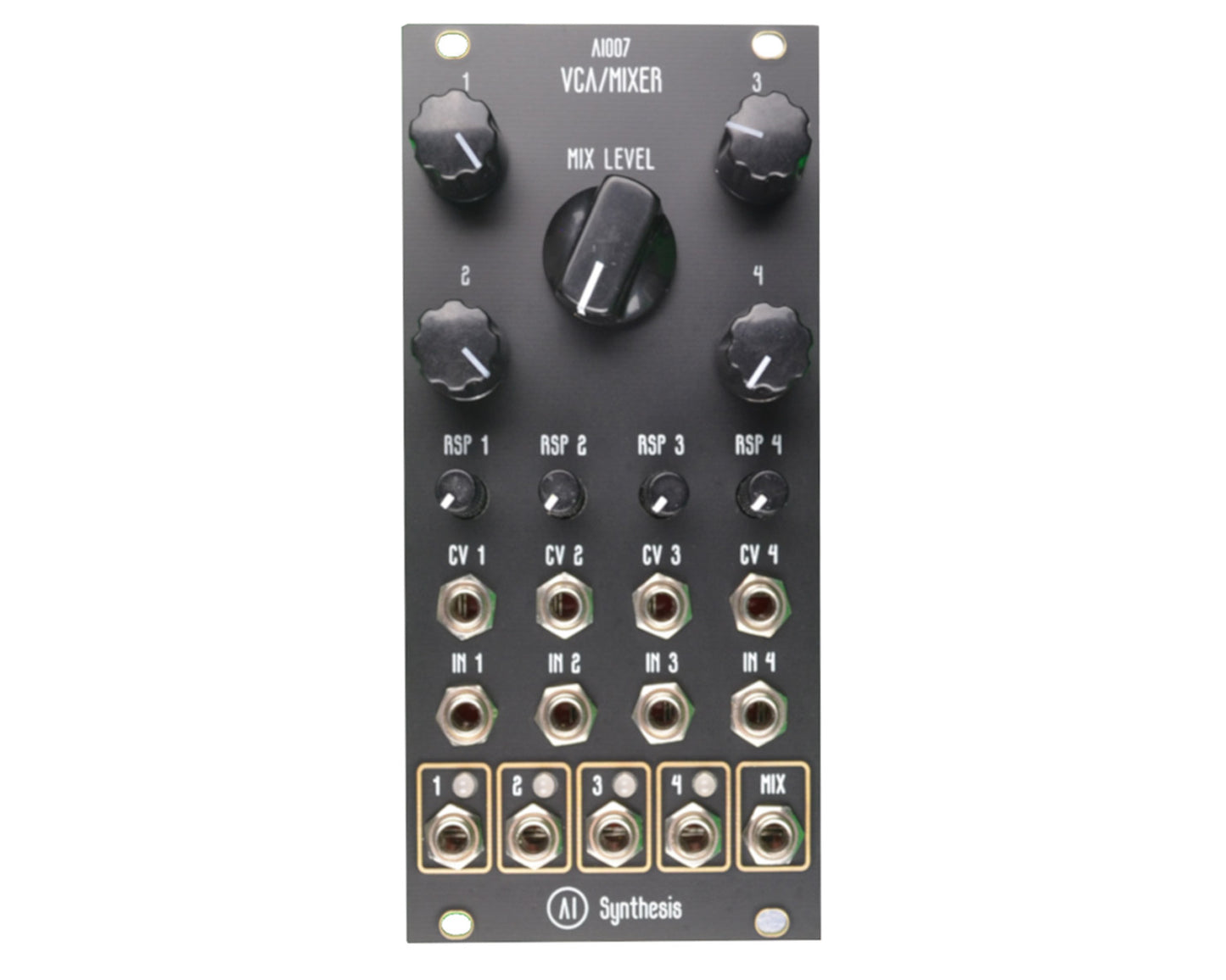 AI Synthesis AI007 Quad VCA Mixer - DIY KIT