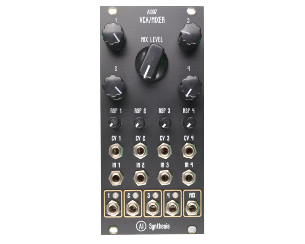 AI Synthesis AI007 Quad VCA Mixer - DIY KIT