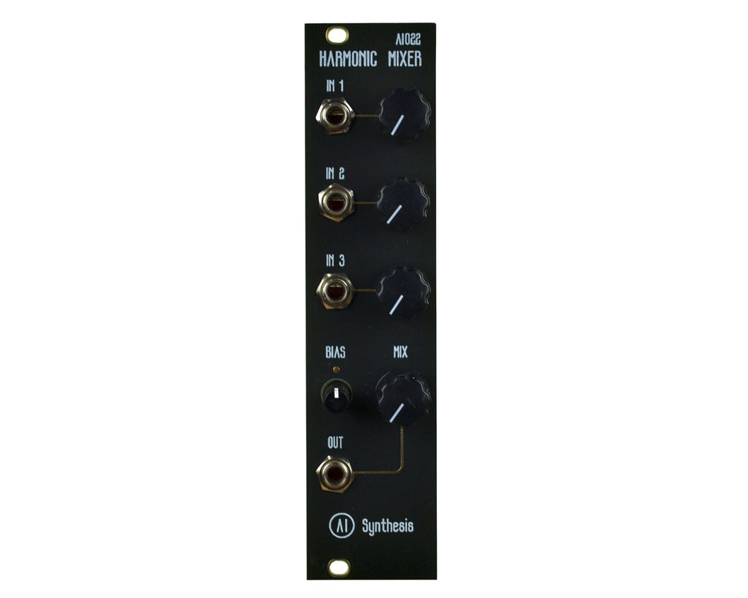 AI Synthesis AI022 Harmonic Oscillator Full DIY Kit - Silver/Black
