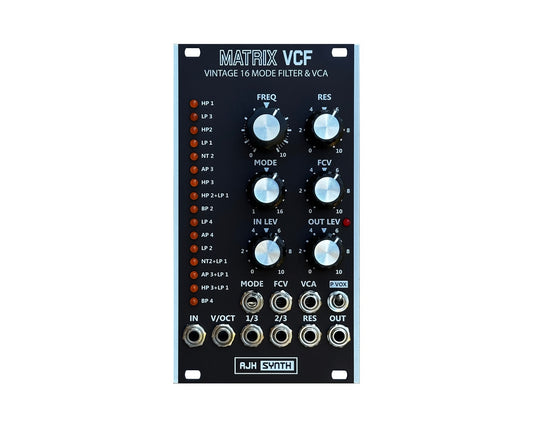 AJH Synth Matrix VCF 16 Mode Filter - Black