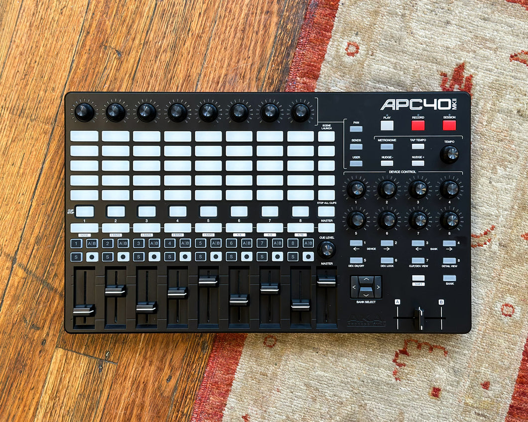AKAI APC40 MkII Ableton Live Performance Controller