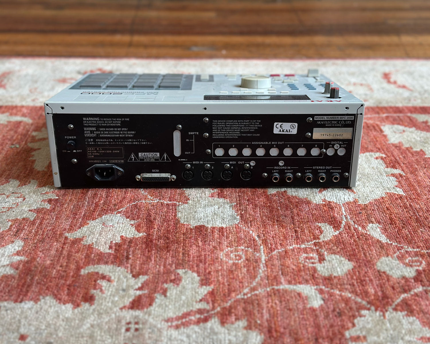 AKAI MPC2000　付属品多数あり MPC2000 | MPC SQUARE JAPAN
