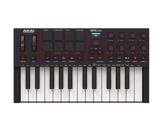 AKAI MPK Mini 4 Compact MIDI Controller - Black