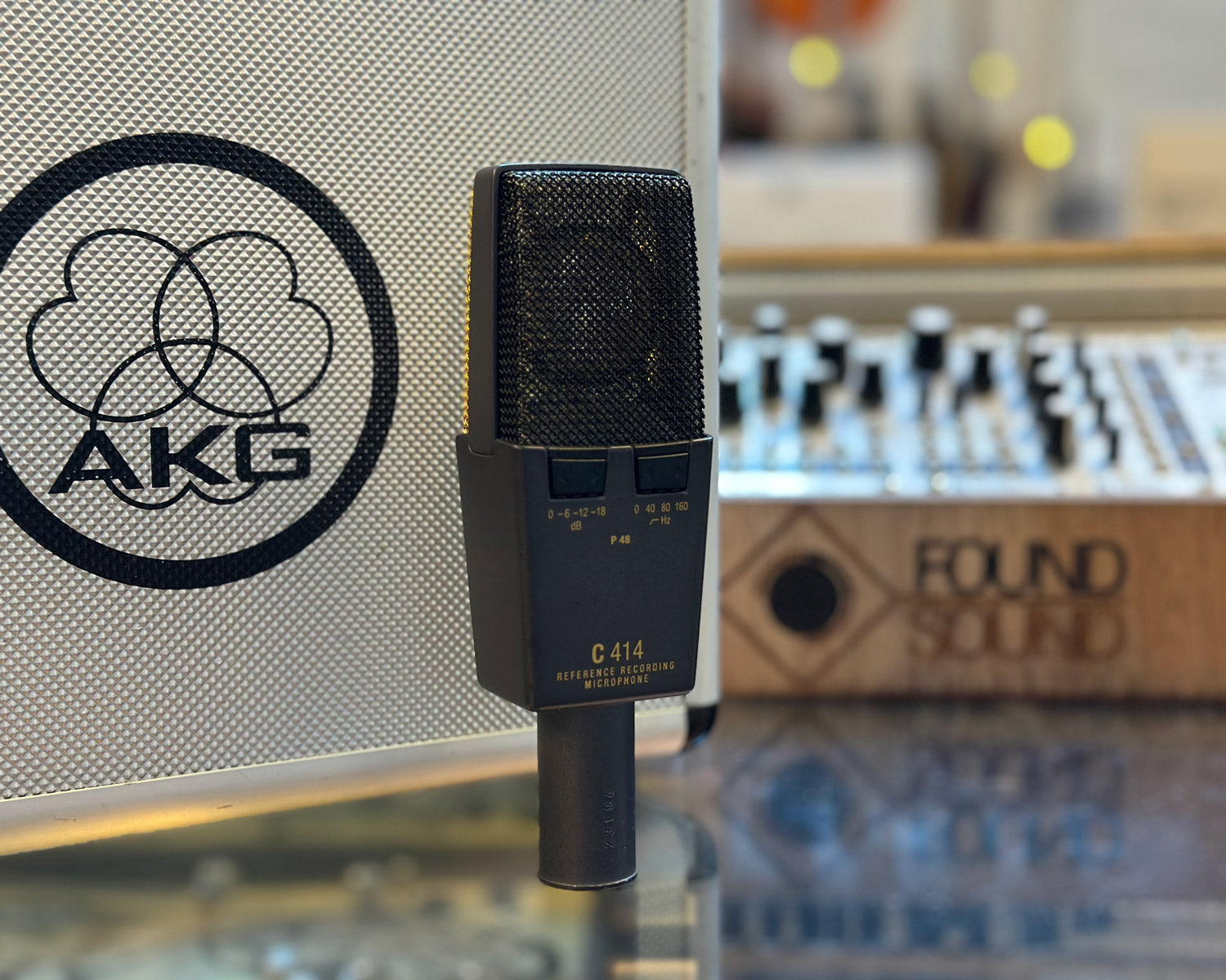 AKG C414 XL II Multi-Pattern Condenser Microphone – Found Sound