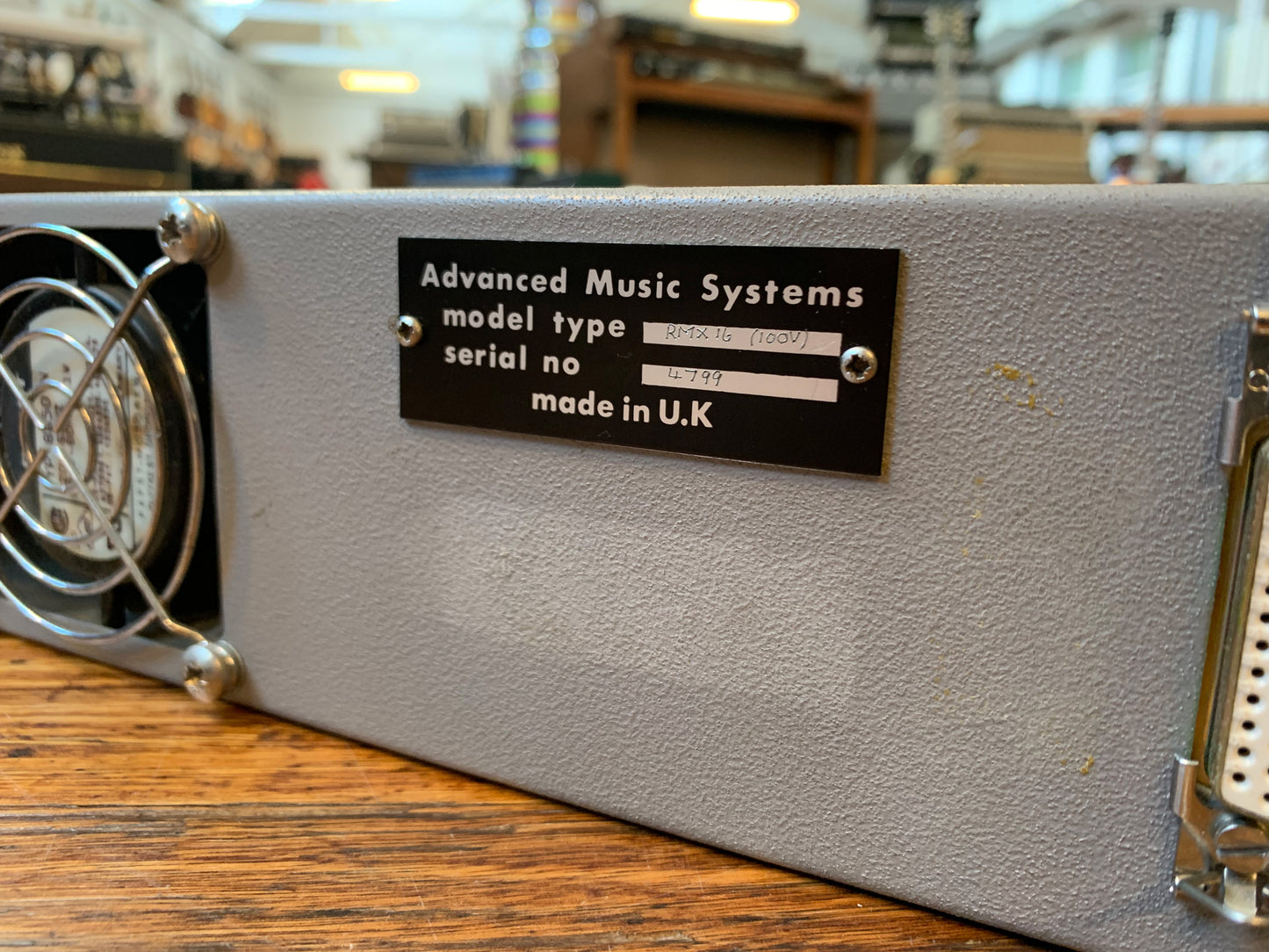 1990 AMS RMX16 Digital Reverberation System
