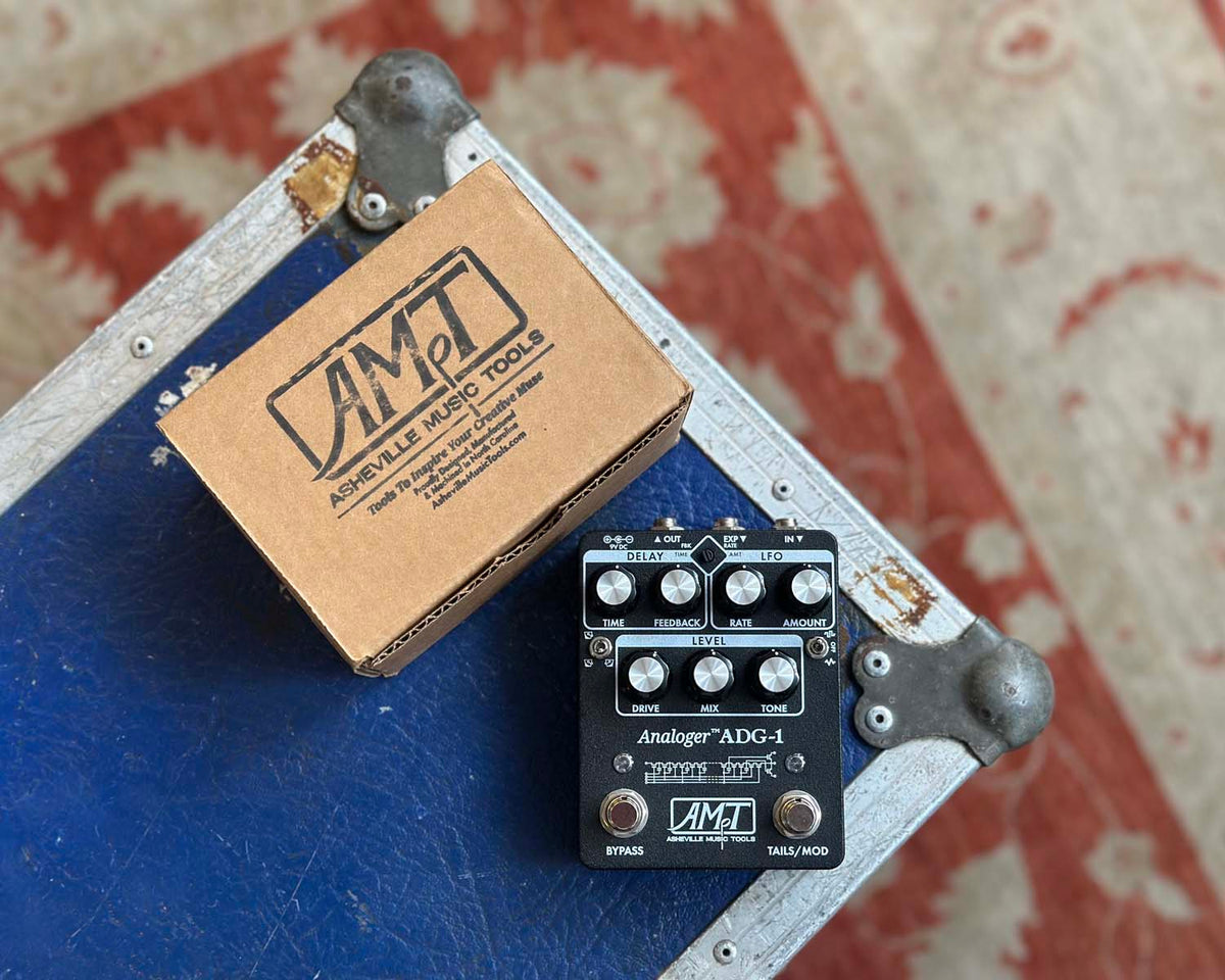 Asheville Music Tools Electronics ADG-1 Delay - Black