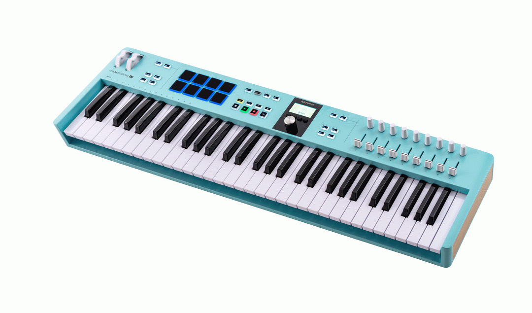 Arturia Keylab Essential Mk3 61 Key Controller - Aquamarine