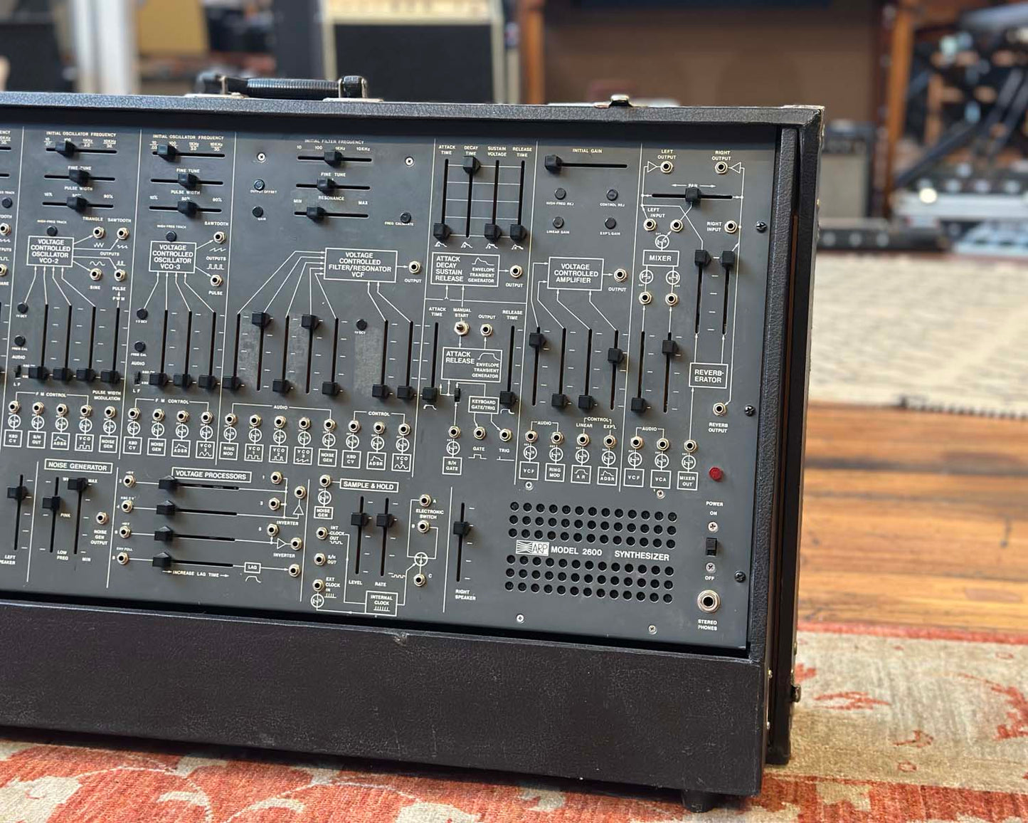 Vintage ARP 2600 w/ 3620 Keyboard - 110 Volt Unit