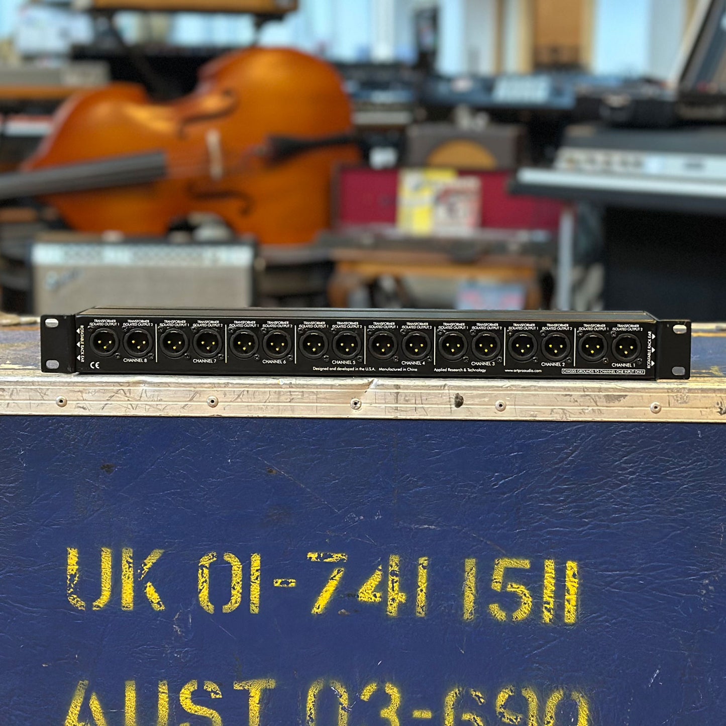 ART S8-3Way Rackmount 8 Channel Microphone Splitter