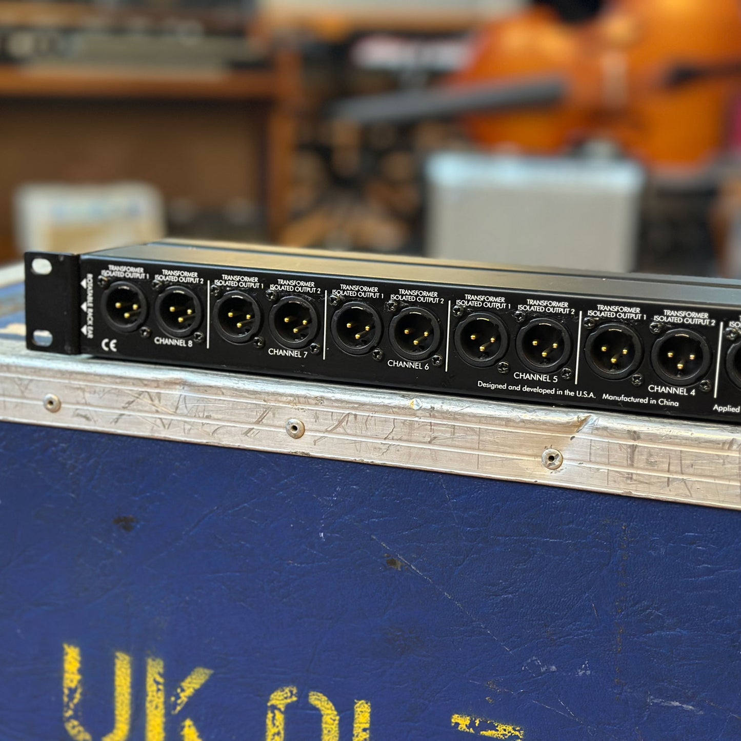 ART S8-3Way Rackmount 8 Channel Microphone Splitter