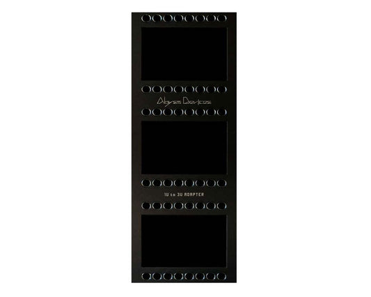 Abyss Devices 1U to 3U 10hp Adapter (Intellijel) - Black