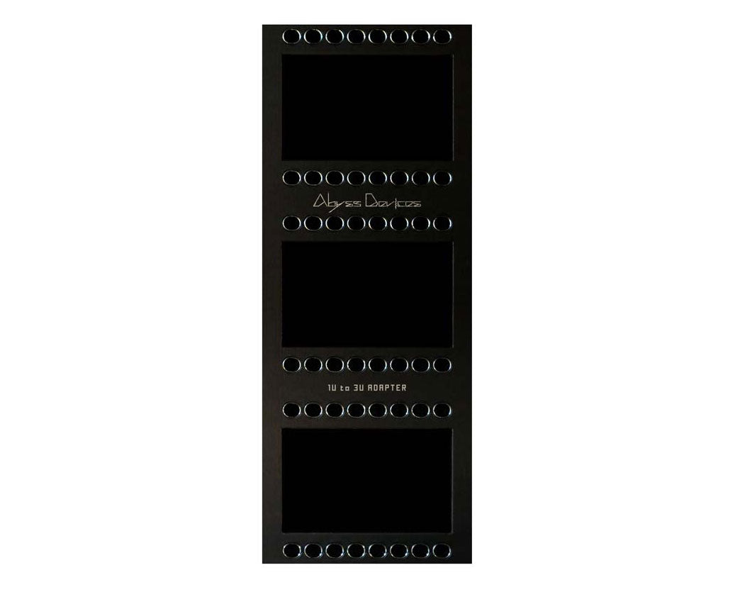 Abyss Devices 1U to 3U 10hp Adapter (Intellijel) - Black