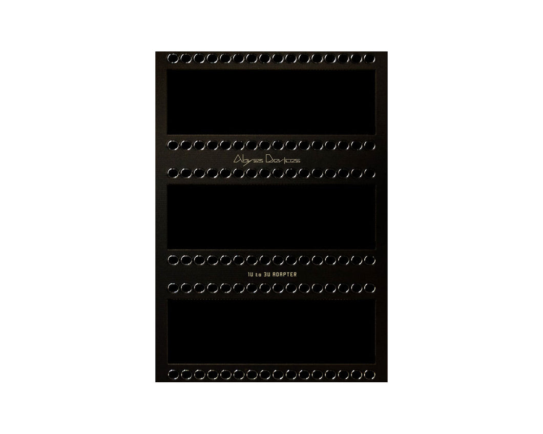 Abyss Devices 1U to 3U 18hp Adapter (Intellijel) - Black