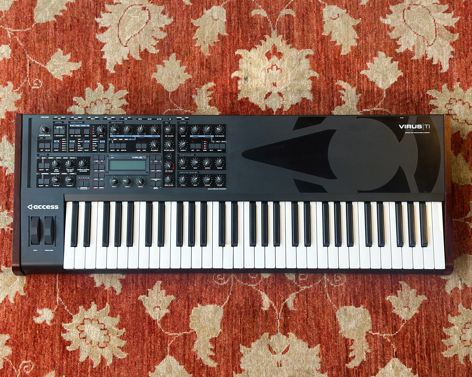 Access Virus TI 61 Key Keyboard Synthesizer w/ Road Case – Found Sound