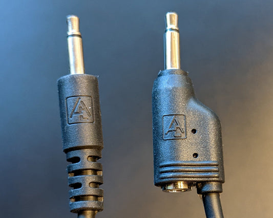 After Later Audio 15cm Double-end Stackable Patch Cable 5 Pack - Black
