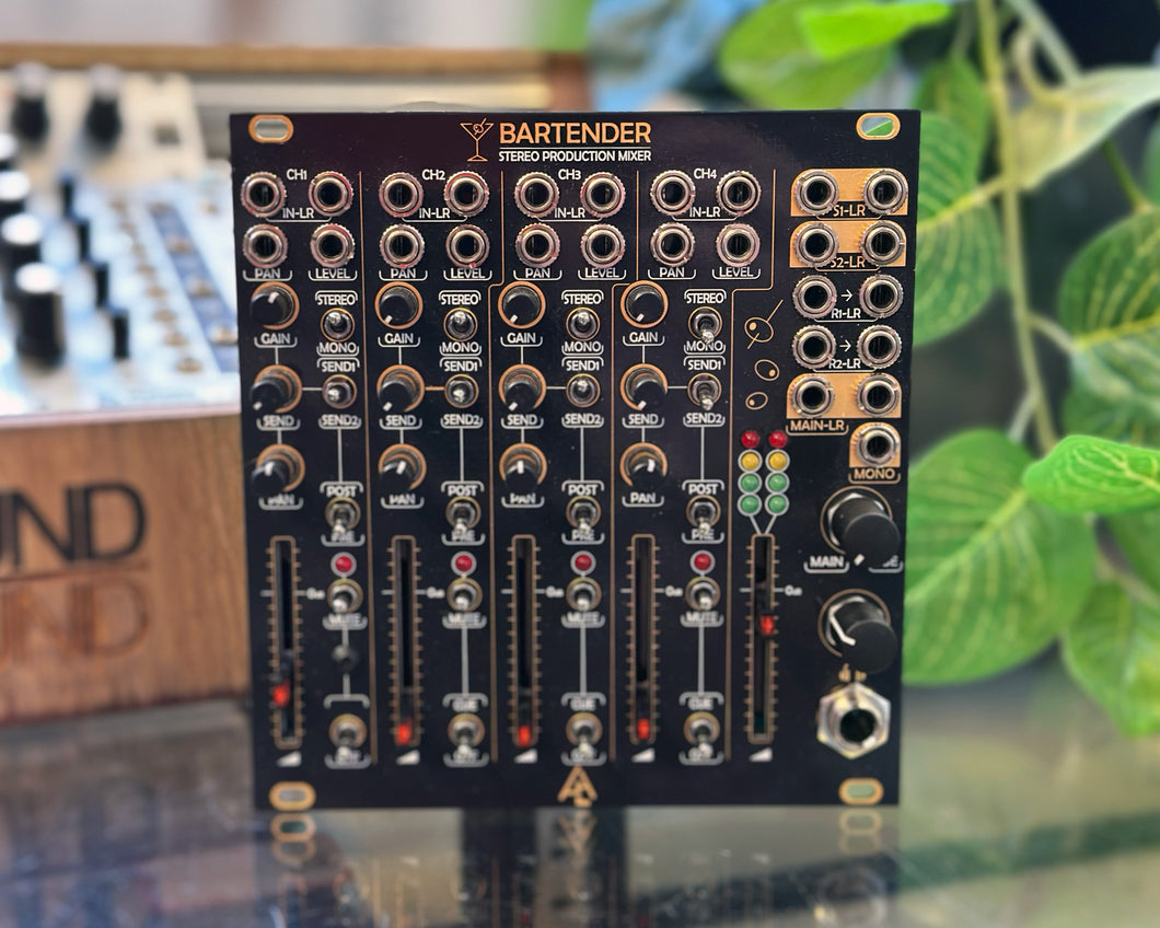 After Later Audio Bartender 4 Channel Expandable Stereo Mixer