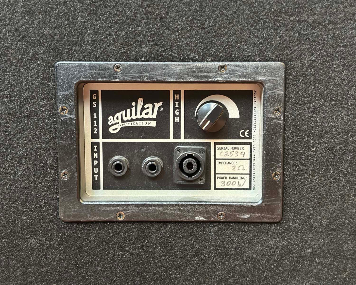 Aguilar GS 112 - 8Ω 300 Watt Bass Cabinet