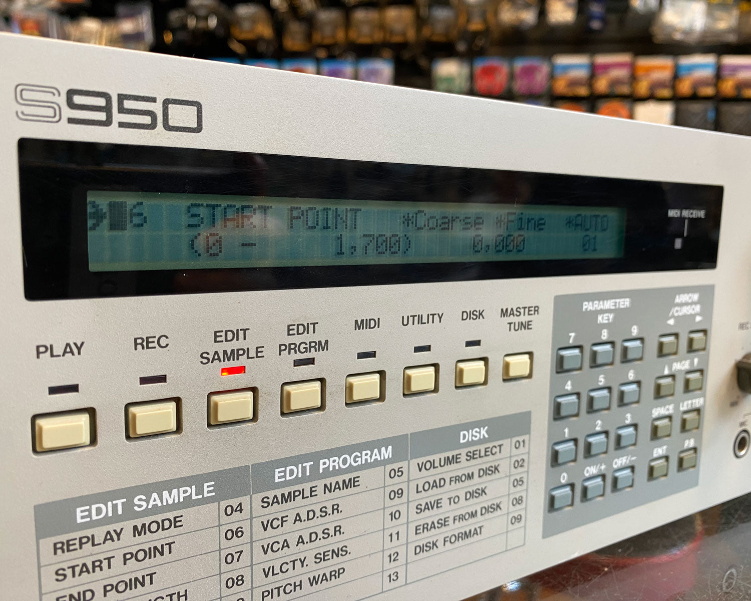 AKAI S950 サンプラー - 楽器/器材