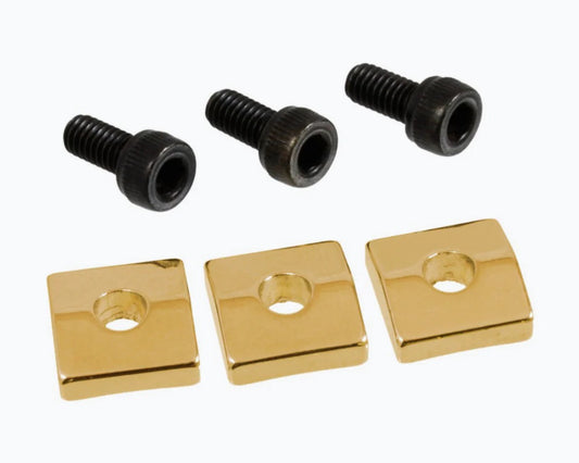 Allparts Floyd Rose Locking Nut Blocks Set - Gold