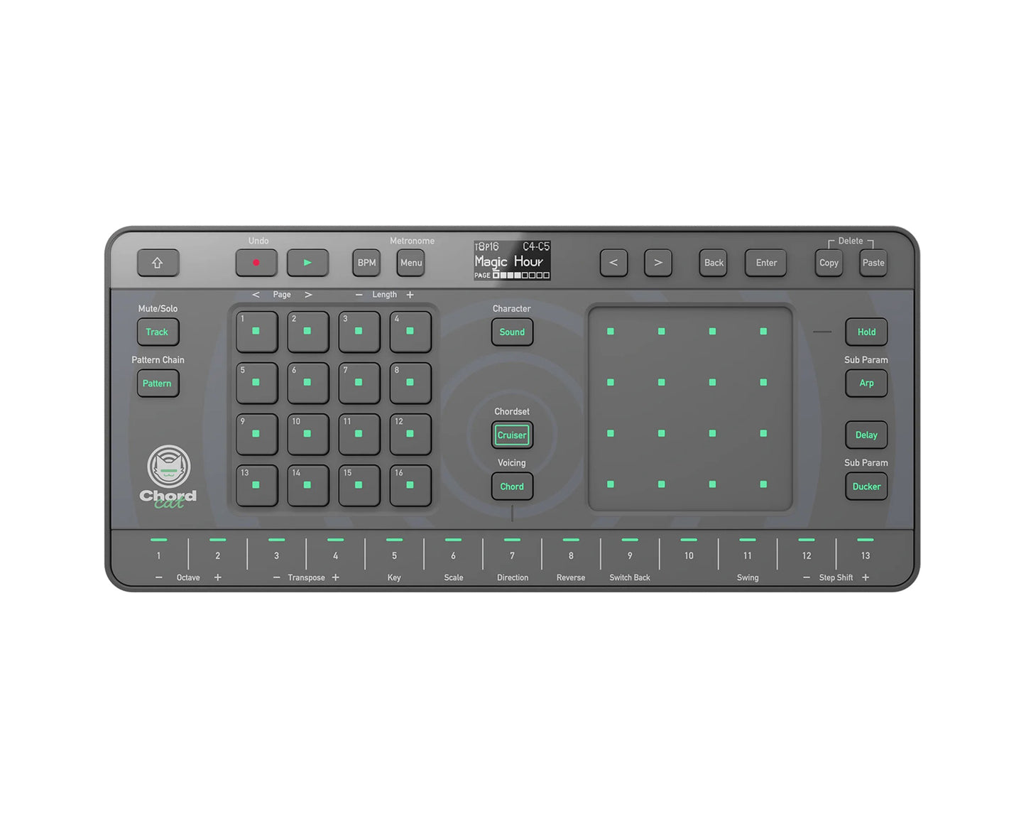 AlphaTheta Chordcat 8-Track Groovebox