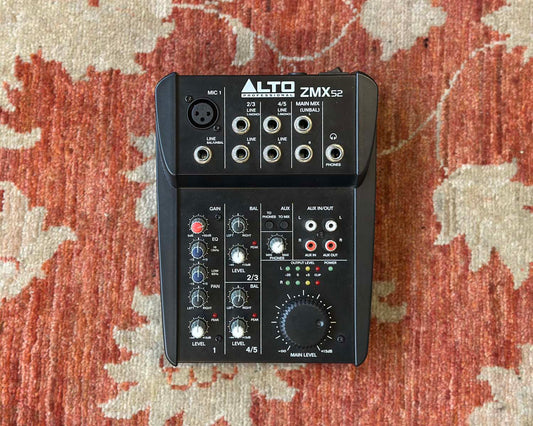 Alto ZMX52 5-Channel Mixer
