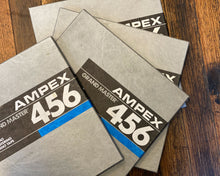 Load image into Gallery viewer, Ampex Grand Master 456 Studio Mastering Audio Tape - 4 Spools
