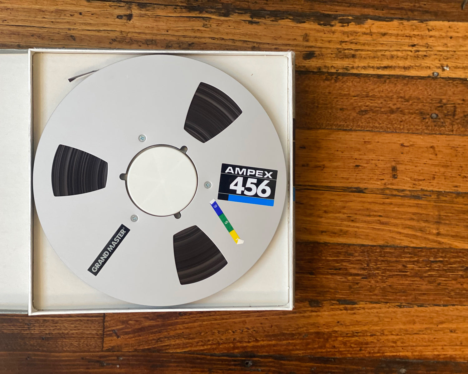 Ampex Grand Master 456 Studio Mastering Audio Tape – Found Sound