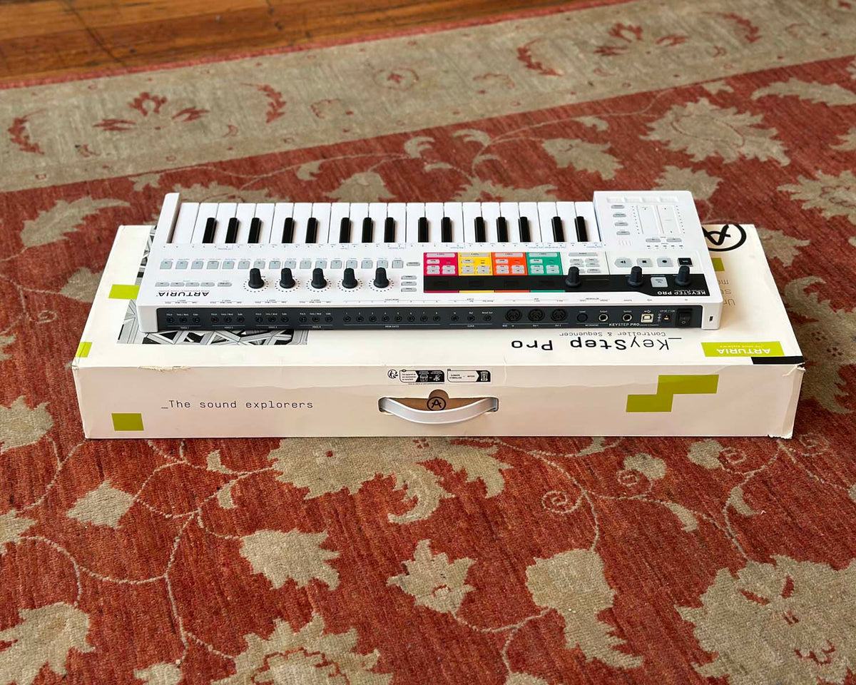 Arturia KeyStep Pro Polyphonic 37 Note Step Sequencer & Keyboard Controller