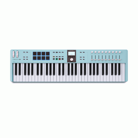 Arturia Keylab Essential Mk3 61 Key Controller - Aquamarine
