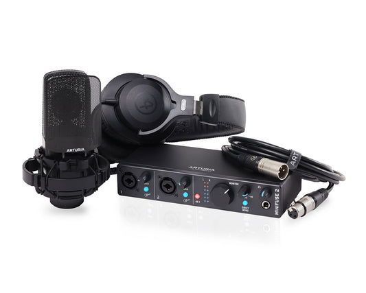 Arturia Minifuse Recording Pack - Black