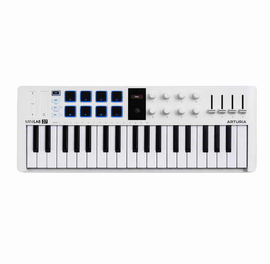 Arturia Minilab 37 Note Keyboard - White