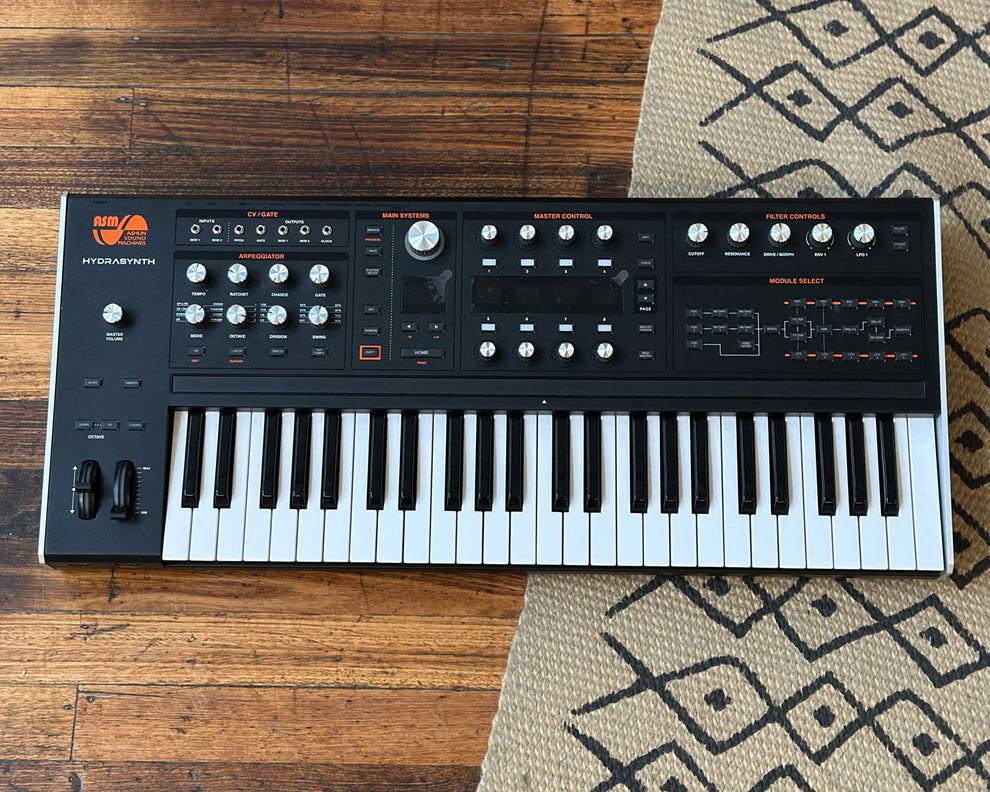 Ashun Sound Machines Hydrasynth Keyboard – Found Sound