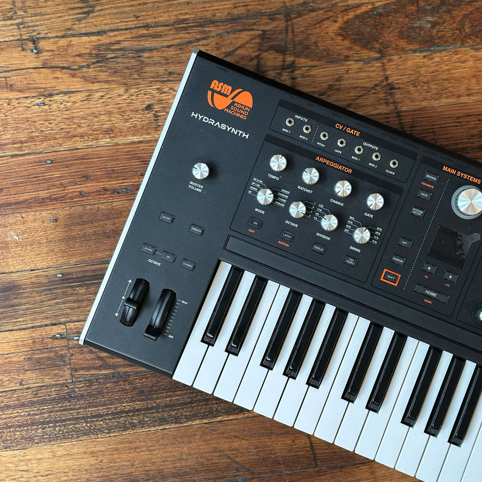Ashun Sound Machines Hydrasynth Keyboard – Found Sound