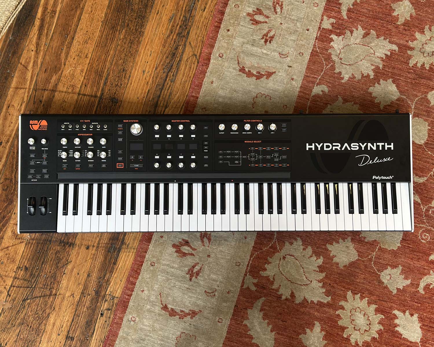 Ashun Ashun Sound Machines Hydrasynth Deluxe 16-Voice Dual-Engine Synth ...