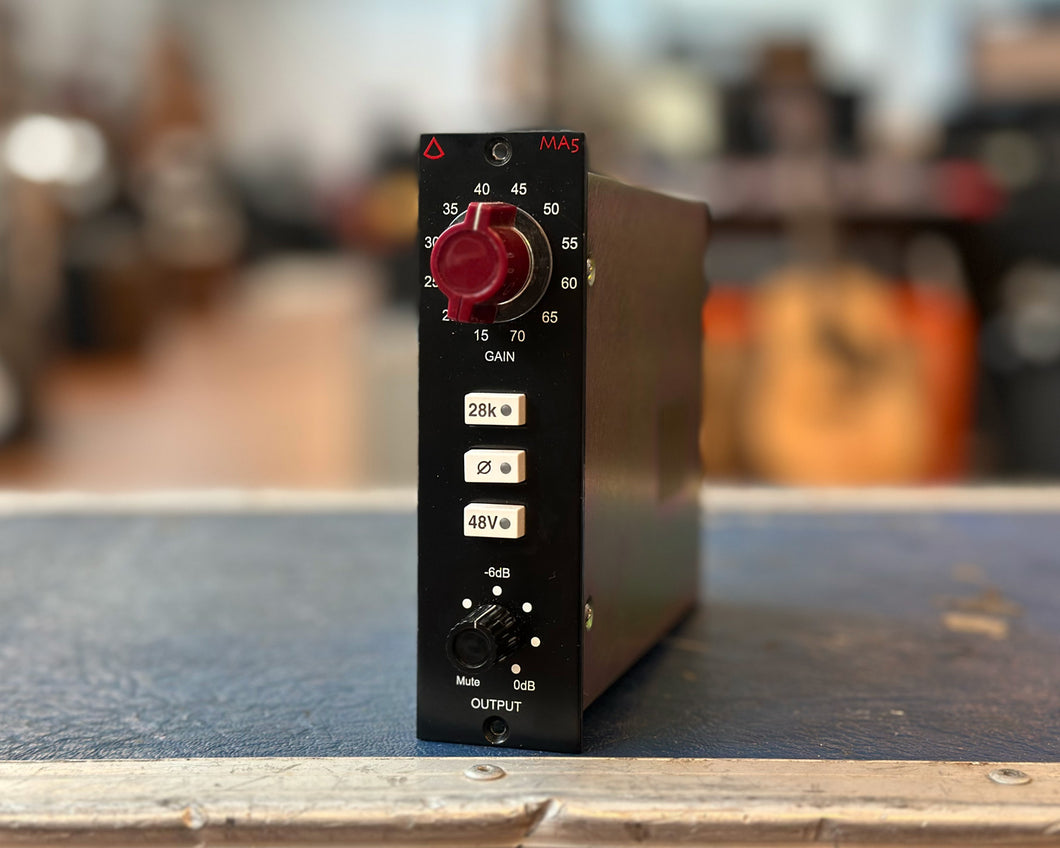 Avedis Audio MA5 ﻿Class-A Microphone Preamplifier 500 Series