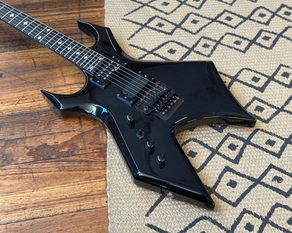 BC Rich Warlock NJ Series - Left-Handed w/ Widow Headstock, Diamond Inlays