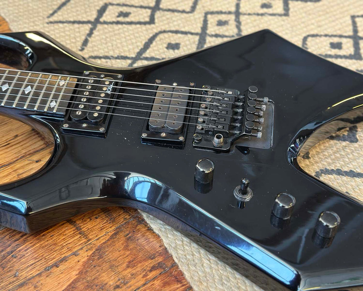 BC Rich Warlock NJ Series - Left-Handed w/ Widow Headstock, Diamond Inlays