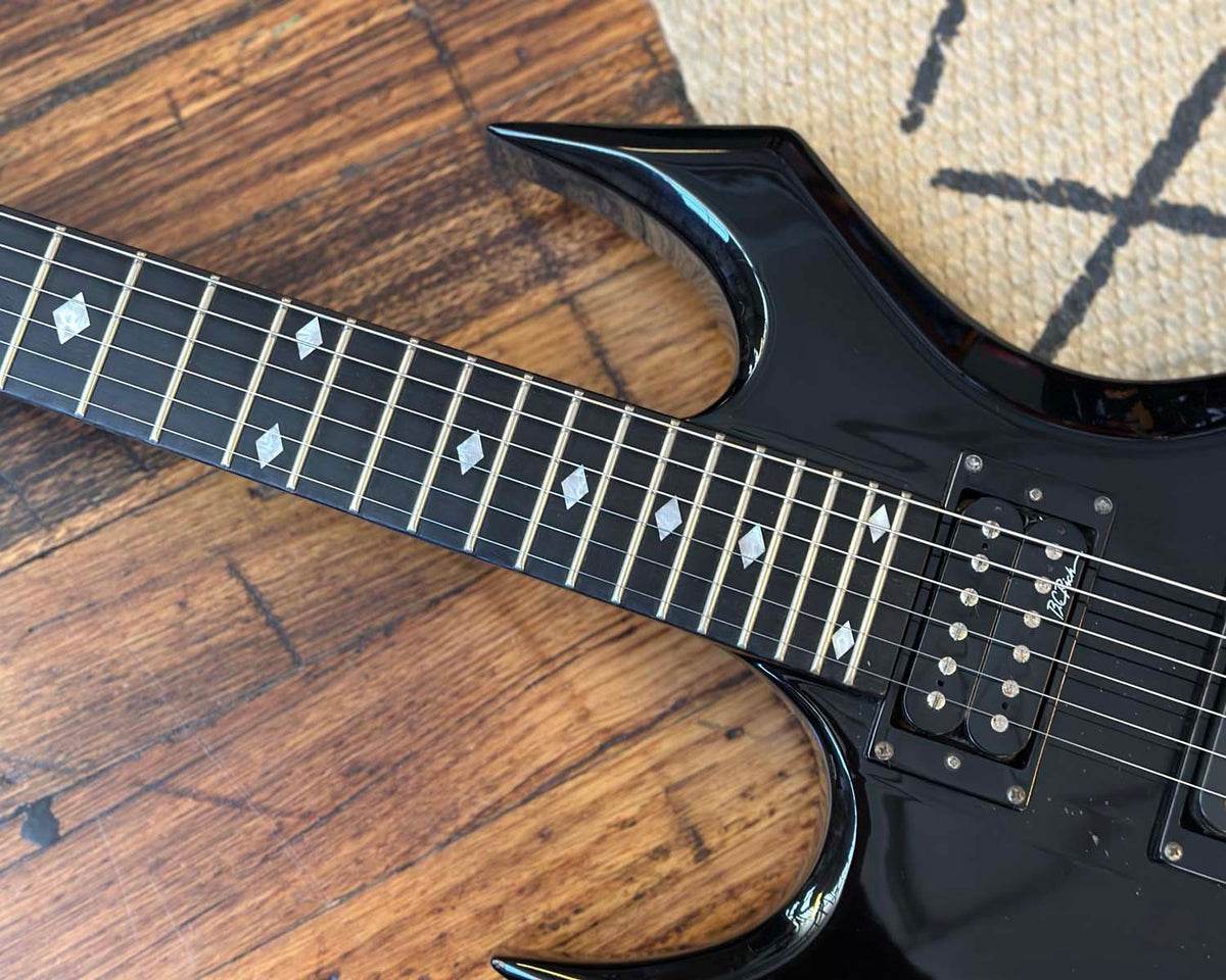 BC Rich Warlock NJ Series - Left-Handed w/ Widow Headstock, Diamond Inlays