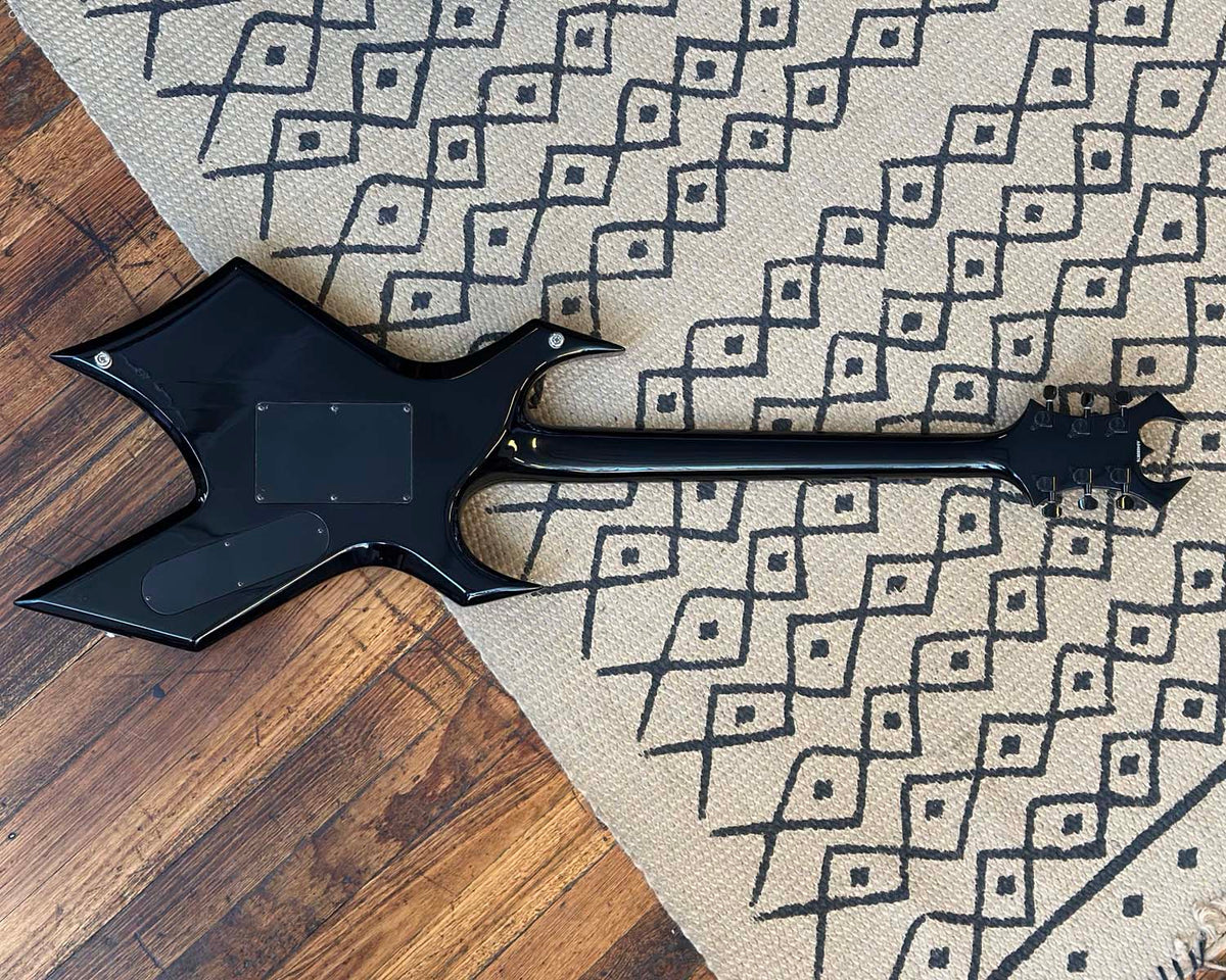 BC Rich Warlock NJ Series - Left-Handed w/ Widow Headstock, Diamond Inlays