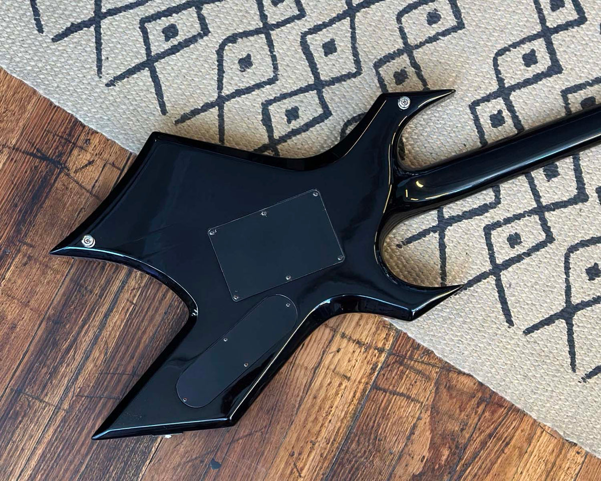 BC Rich Warlock NJ Series - Left-Handed w/ Widow Headstock, Diamond Inlays