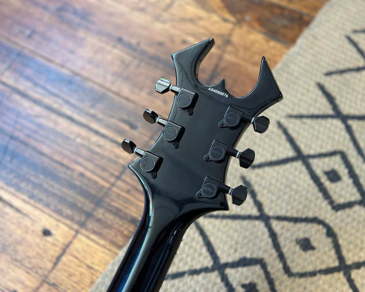 BC Rich Warlock NJ Series - Left-Handed w/ Widow Headstock, Diamond Inlays