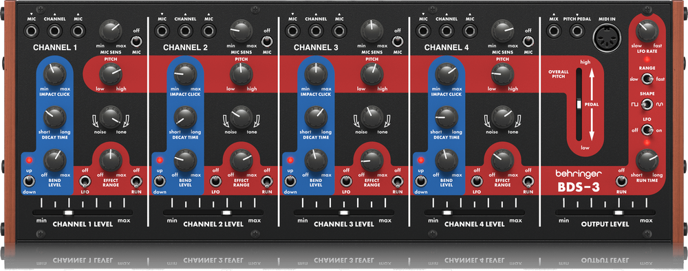 Behringer BDS-3 4-Channel Analogue Drum Synth
