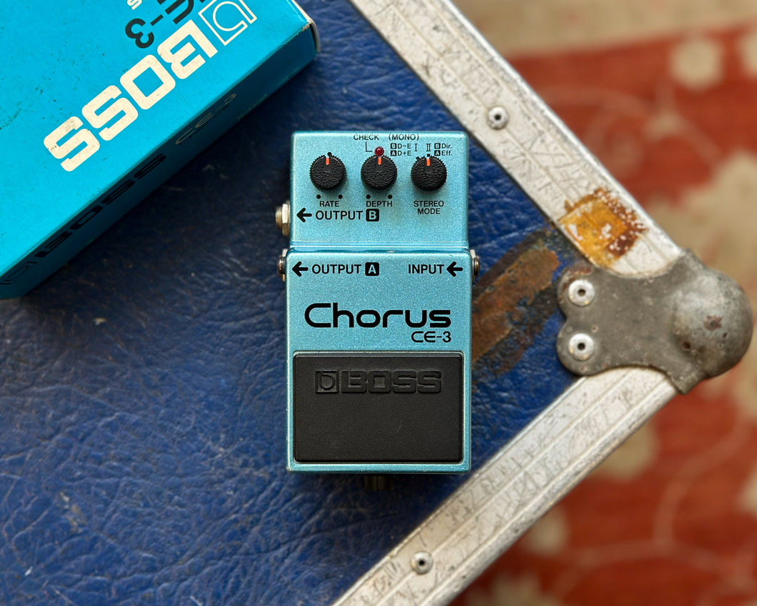 BOSS CE-3 1987年 日本製 MADE IN JAPAN BOSS CE-3 1987年 日本製 MADE IN JAPAN BOSS 1987年製 CE-3